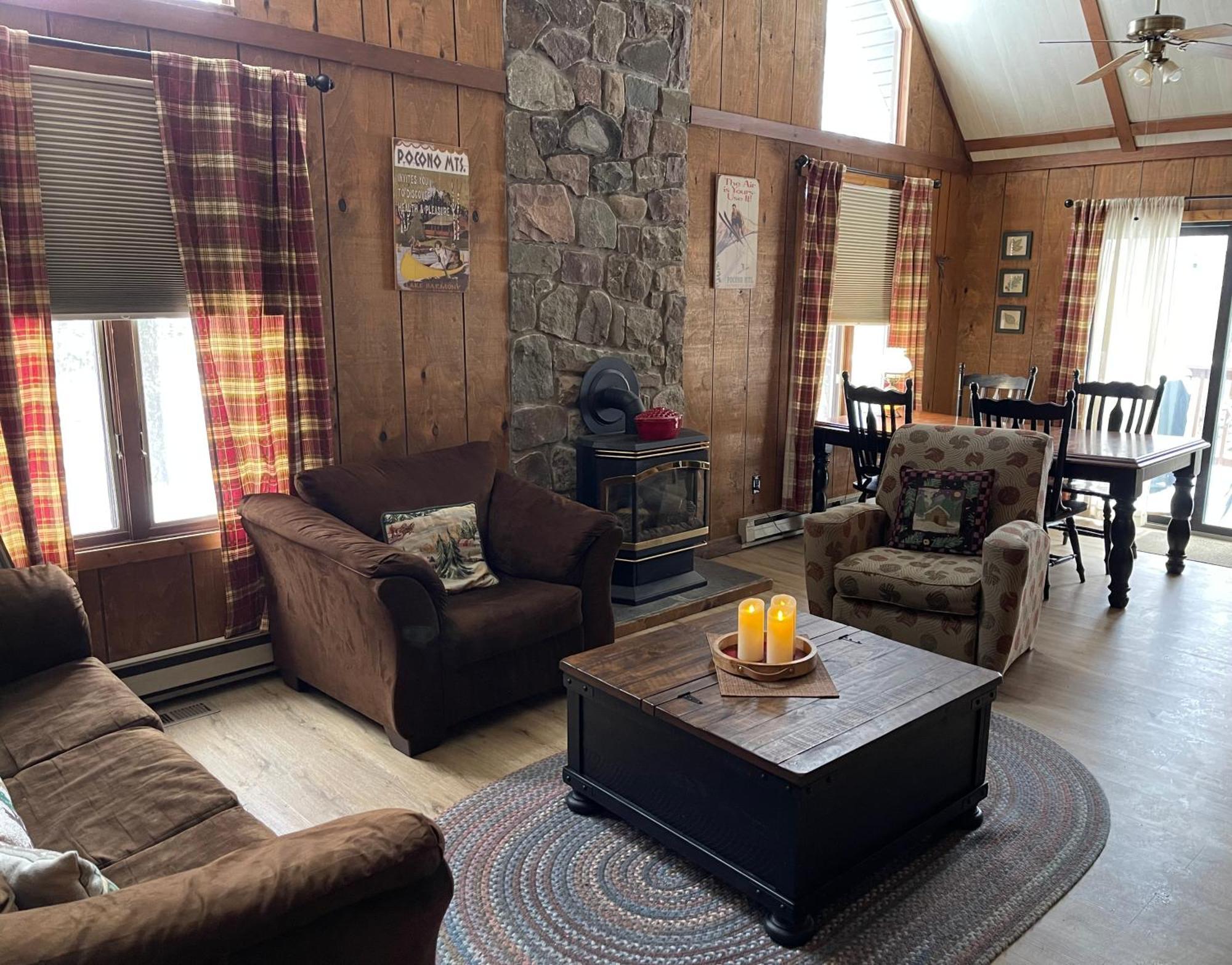 Pocono Mountain View Lake House In Lake Harmony Dış mekan fotoğraf