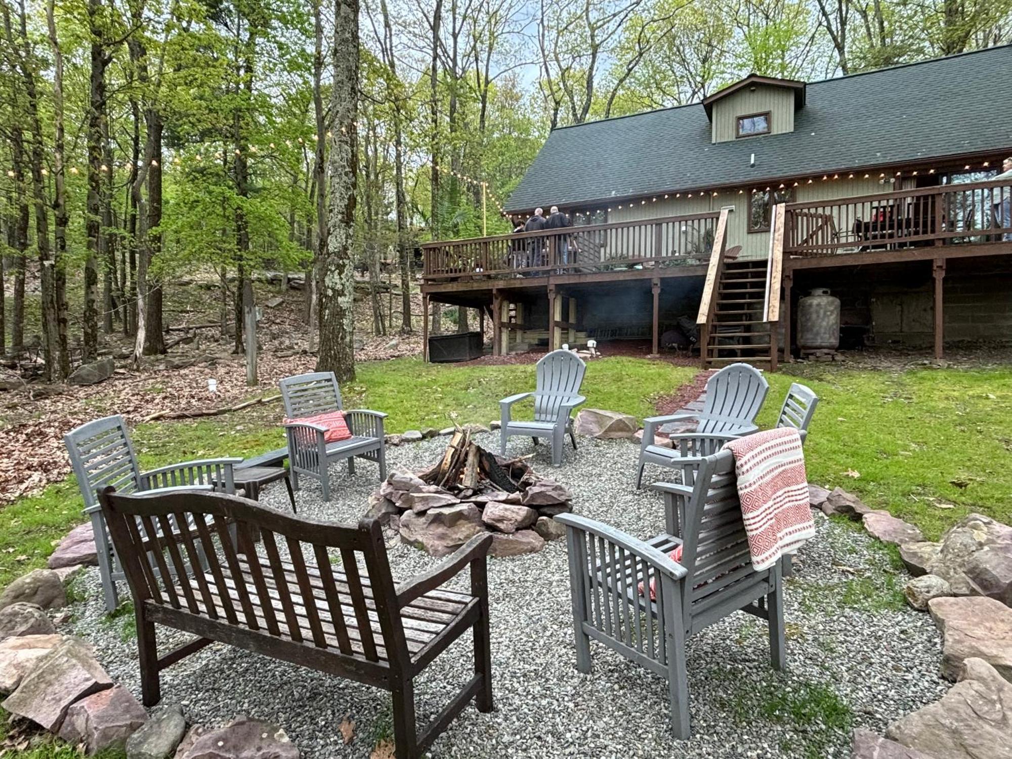 Pocono Mountain View Lake House In Lake Harmony Dış mekan fotoğraf
